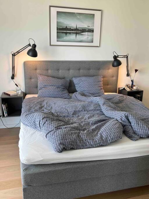 Apartmán Bo Med Stil Og Udsigt Til Aarhus Lystbadehavn Exteriér fotografie